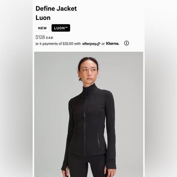 Lululemon light jacket - Picture 3 of 3